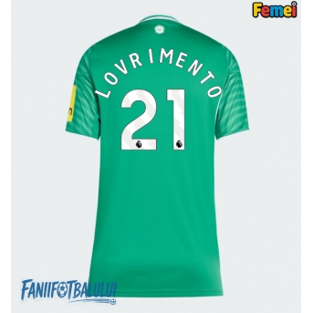 Newcastle United Tino Livramento #21 Tricou Fotbal Replică 2025-26 Femei Deplasare